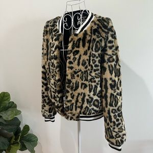 BB dakota cheetah bomber jacket